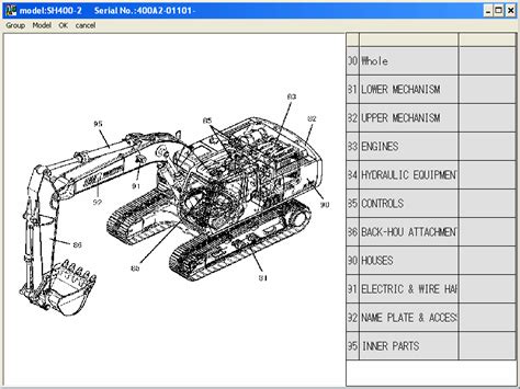 sumitomo parts diagram